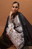 Khaadi Fabrics 3 Piece Suit, WHITE Festive Pret Formals Online Shopping