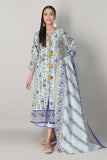 Khaadi Bk20418 Blue Winter Collection 2020