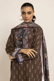 Khaadi Fabrics 3 Piece Suit Printed Embroidered KhaddarShawl BK231002 Winter Collection Online Shopping