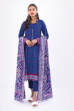 Khaadi BLA22212 Blue Eid Lawn Collection 2022 Online Shopping