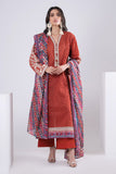 Khaadi BLA22214 Orange Eid Lawn Collection 2022 Online Shopping