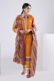 Khaadi BLA22214 Yellow Eid Lawn Collection 2022 Online Shopping