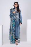Khaadi BLA22215 Blue Eid Lawn Collection 2022 Online Shopping