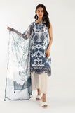 Khaadi BLA22218 Blue Eid Lawn Collection 2022 Online Shopping