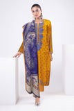 Khaadi BLA22220 Yellow Eid Lawn Collection 2022 Online Shopping