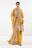 Khaadi BLA22228 Yellow Eid Lawn Collection 2022 Online Shopping