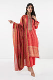 Khaadi BLA22230 Red Eid Lawn Collection 2022 Online Shopping