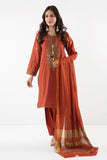 Khaadi BLA22247 Orange Eid Lawn Collection 2022 Online Shopping
