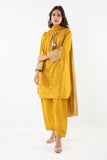 Khaadi BLA22248 Yellow Eid Lawn Collection 2022 Online Shopping