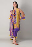 Khaadi Blk20414 Purple Purple Winter Collection 2020