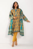 Khaadi BME22209 Blue Eid Lawn Collection 2022 Online Shopping