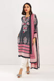 Khaadi BME22210 Black Eid Lawn Collection 2022 Online Shopping