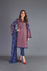 Bareeze Huner Kada Bnl1007 Navy Blue Collection 2021