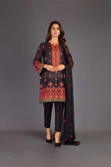 Bareeze Swati Phulkari Bnl1068 Black Collection 2021