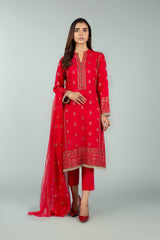 Bnl1428 Red Bareeze Winter Karandi 2021