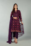 Bnl1494 Purple Bareeze Winter Karandi 2021