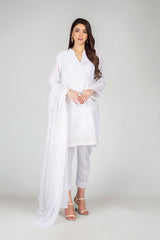 Bareeze BNl1585 White Summer Embroidered Lawn 2022 Online Shopping