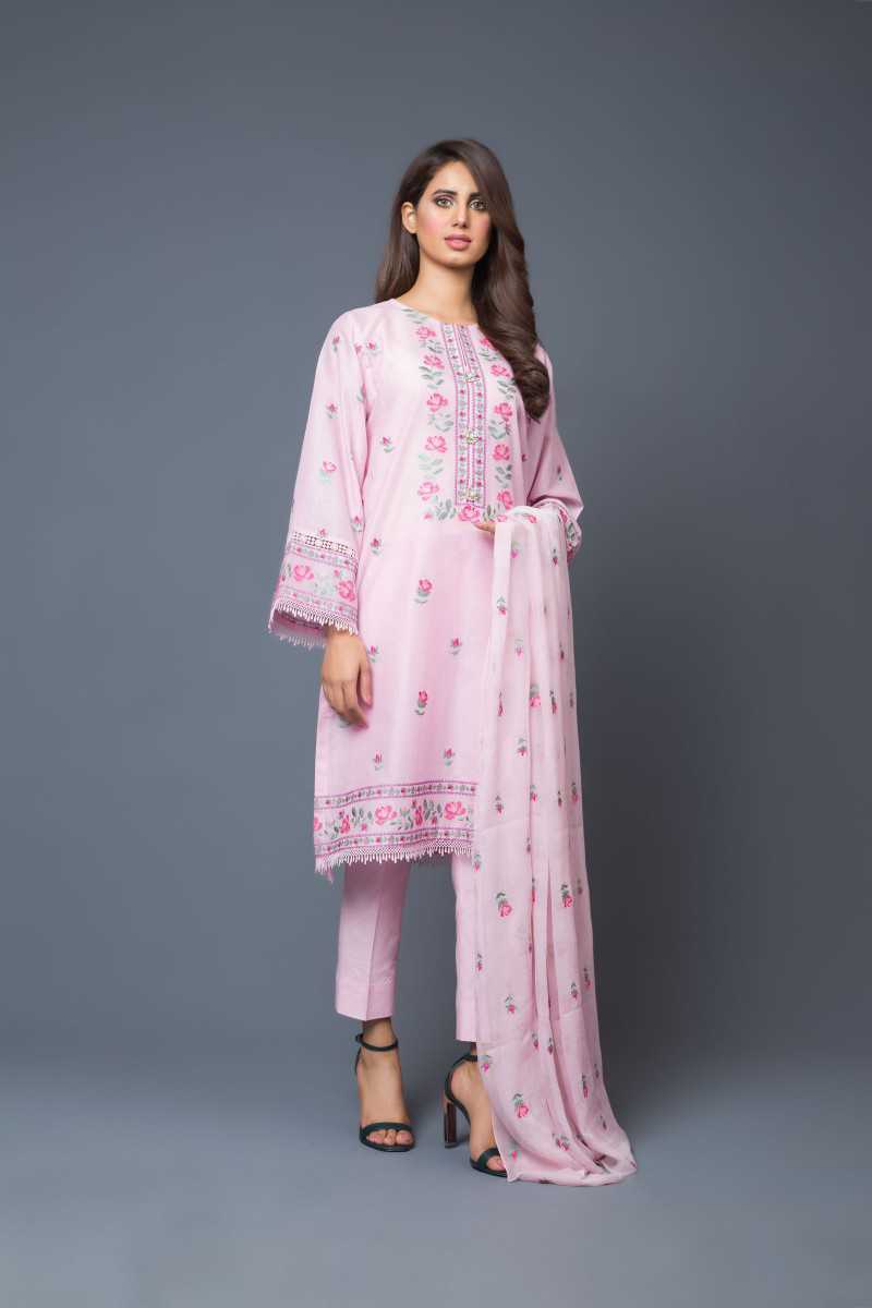 Bareeze Paasbaan Range Bnl734 Pink Collection 2021