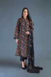 Bareeze Floral Orchid Bnl845 Black Collection 2021