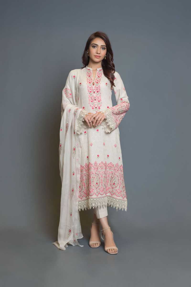 Bareeze Kashmiri Embroidery 1 Bnl858 Cream Collection 2021