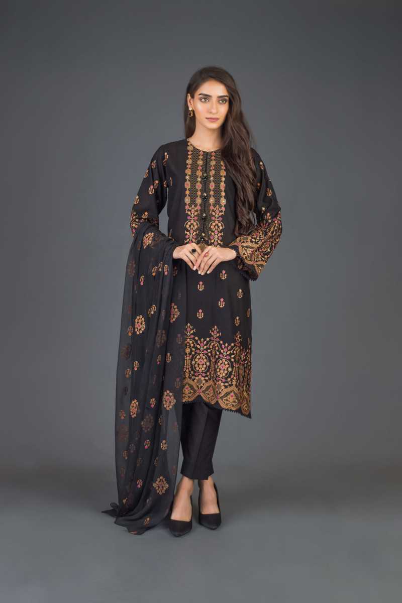 Bareeze Kashmiri Rung Bnl866 Black Collection 2021