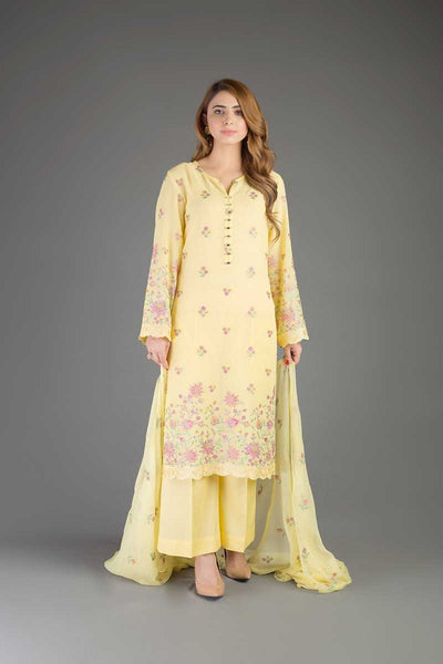 Bareeze Gul Rung Bnl983 Yellow Collection 2021 – Original Brand