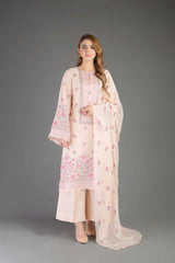 Bareeze Gul Rung Bnl984 Peach Collection 2021