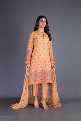 Bareeze Balochi 1 Bnl986 Orange Collection 2021