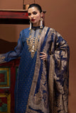 Khaadi BPO230603 Blue The Formal Edit Online Shopping