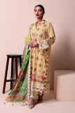 Bpv22104 Beige Khaadi Online Spring Summer 2022