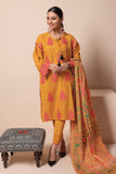 Khaadi BS22101 Yellow Summer Lawn 2022 Online Shopping
