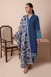 Khaadi BS22102 Blue Summer Lawn 2022 Online Shopping