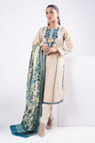 Khaadi BSl22205 Beige Eid Lawn Collection 2022 Online Shopping