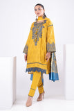 Khaadi BSl22207 Yellow Eid Lawn Collection 2022 Online Shopping