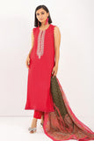 Khaadi BV22201 Pink Eid Lawn Collection 2022 Online Shopping
