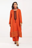 Khaadi BV22201 Rust Eid Lawn Collection 2022 Online Shopping