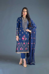 Bareeze Royal Jewels Ch2971 Navy Blue Collection 2021