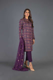 Bareeze Ornamental Fantasy Ch3069 Purple Collection 2021
