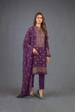 Bareeze Ornamental Fantasy Ch3070 Purple Collection 2021