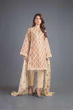 Bareeze Geometric Kingdom Ch3077 Beige Collection 2021