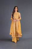 Bareeze Royal Grace Ch3079 Yellow Collection 2021