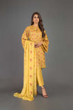 Bareeze Floret Glamour Ch3086 Yellow Collection 2021