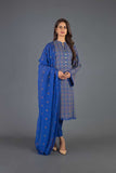 Bareeze Ethnic Charm Ch3089 Blue Collection 2021