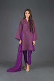 Bareeze Floral Cottage Ch3124 Purple Collection 2021