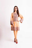 Bareeze Folk Fusion 1 Ch3174 Orange Collection 2021