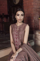 Bareeze Noyan Ch3314 Brown Collection 2021