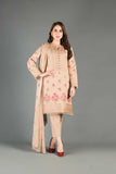Bareeze Mughal Flora Ch3406 Brown Collection 2021