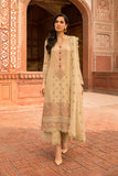 Ch3645 Beige Bareeze Winter Karandi 2021