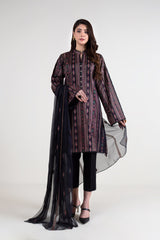 Bareeze CH3854 Black Summer Embroidered Lawn 2022 Online Shopping