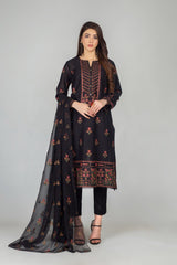 Bareeze CH3889 Black Summer Embroidered Lawn 2022 Online Shopping